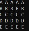 alphabet-pattern-program10